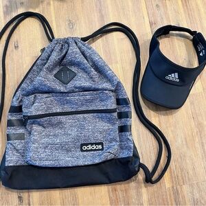 Adidas bundle bag and visor